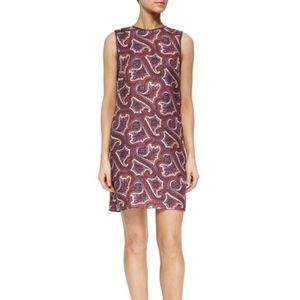 Theory Brindina Veranda-Shift Dress Multi